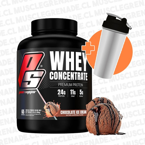 Prosupps / Whey concentrate / Proteína 5 Lbs + Shaker de regalo