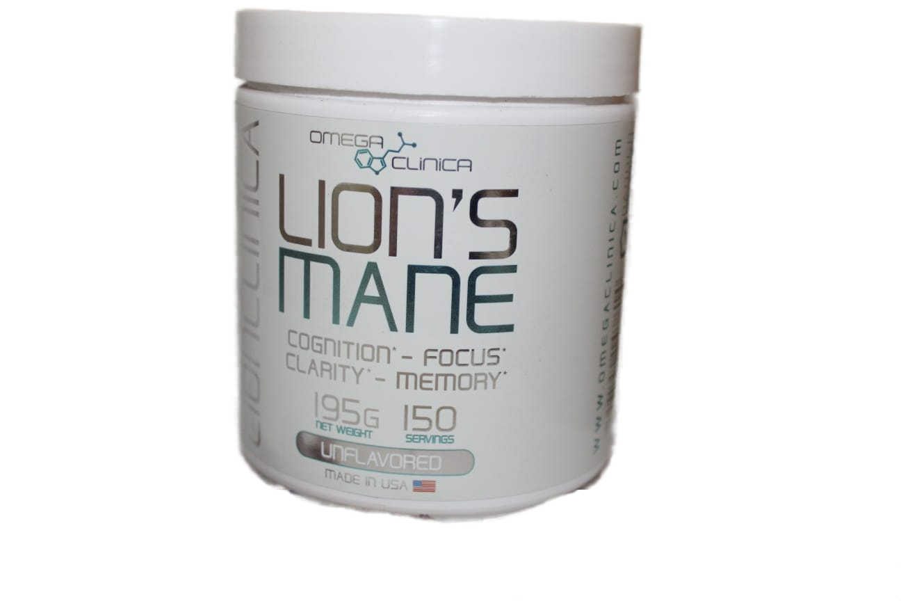 Hongo Melena De Leon 1000mg - 150 Servicios | Omega Clinica (PRECIO LANZAMIENTO)