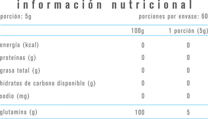 GLUTAMINA 300GR 60 SERVICIOS - ALPHA MEDICA