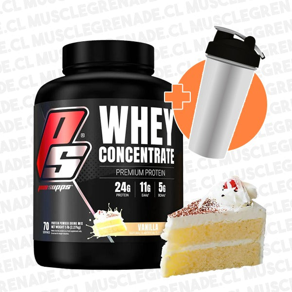 Prosupps / Whey concentrate / Proteína 5 Lbs + Shaker de regalo