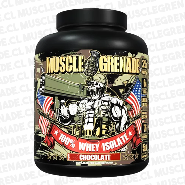 Muscle Grenade / Proteina /  100% Whey Isolate / 76 servicios